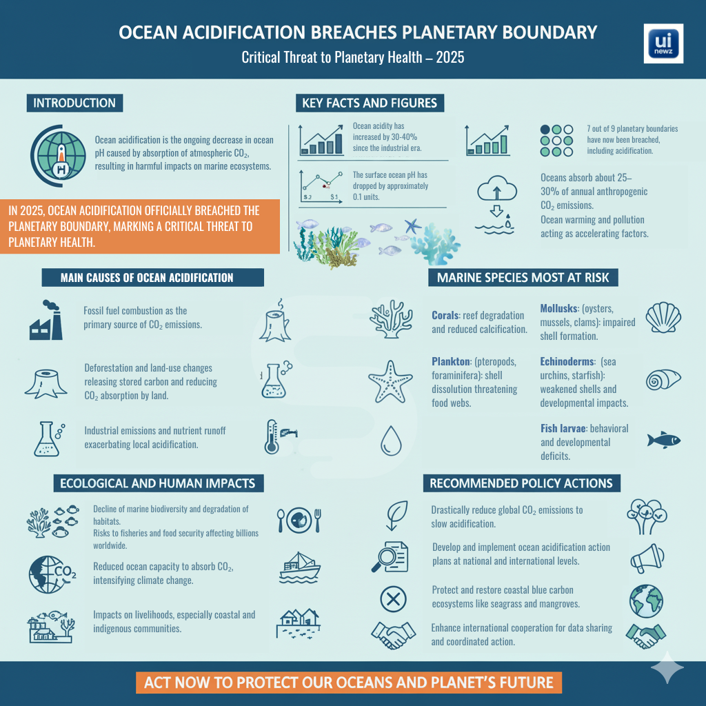 ocean acidification infographics