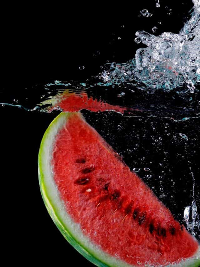 Watermelon in water