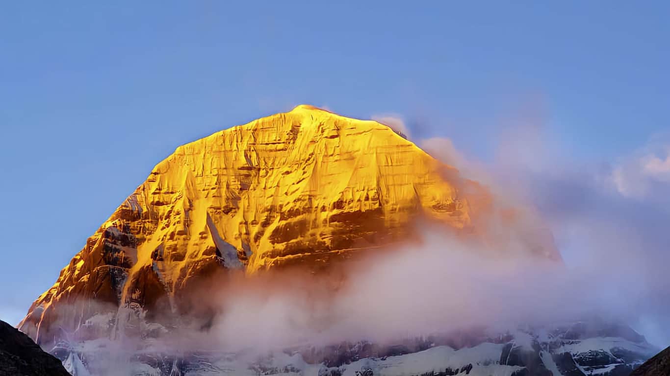 Mount Kailash at sunrise