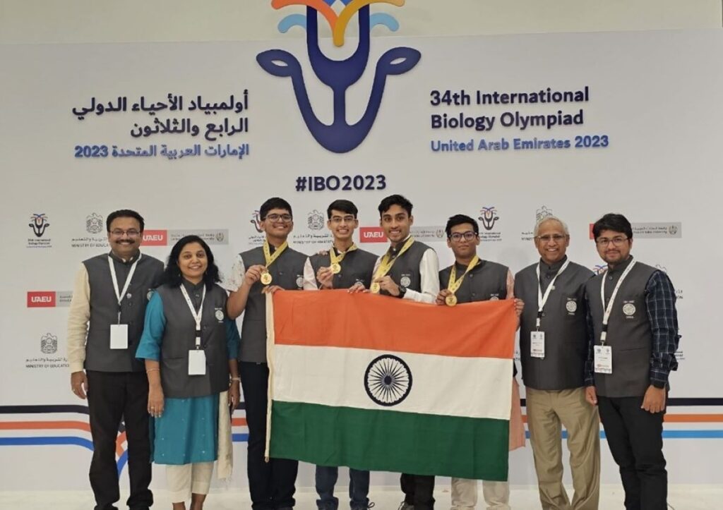 India Clinches Top Spot in Medal Tally at 34th International Biology Olympiad in UAE