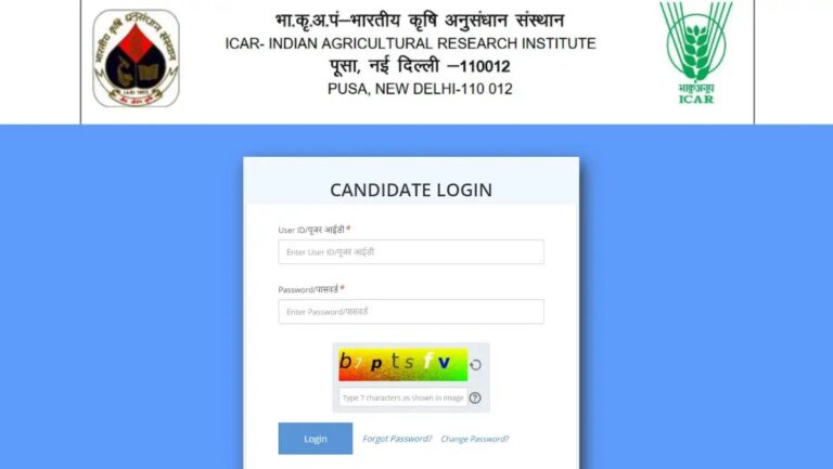 ICAR IARI Admit Card 2023 Released for Technician Post