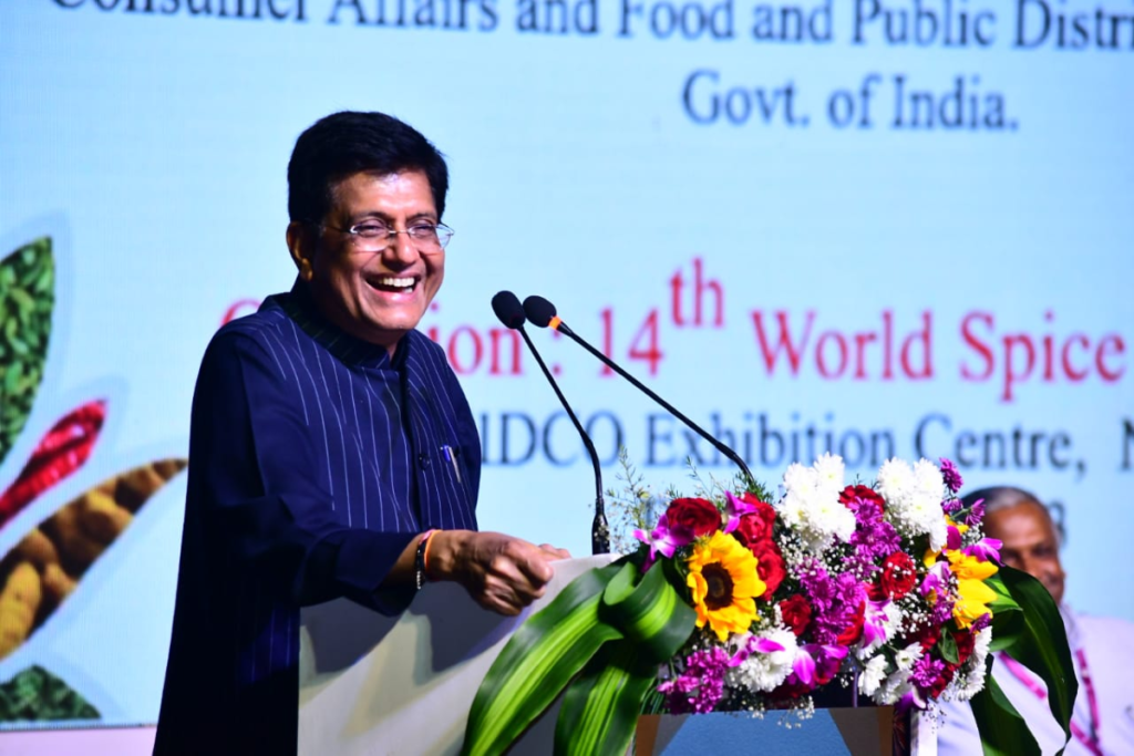 Piyush Goyal Highlights Resonance of Spices in India's Rich Cultural Heritage & Trading Power