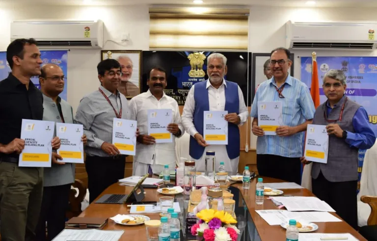 Minister Parshottam Rupala Launches Annual Capacity Building Plan for Fisheries Department