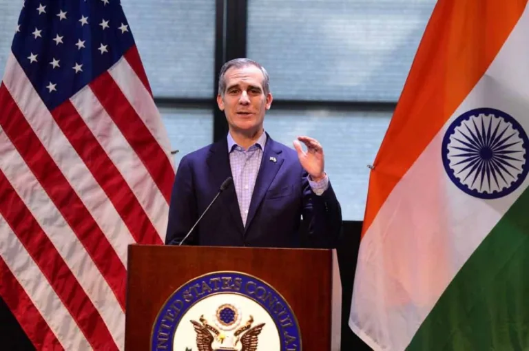 US Ambassador Eric Garcetti Immerses in Durga Puja Celebrations