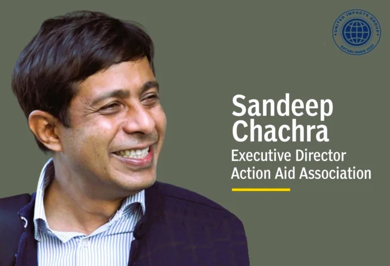 Thoughts of Sandeep Chachra, Executive Director, ActionAid Association on International Day for Disaster Risk Reduction