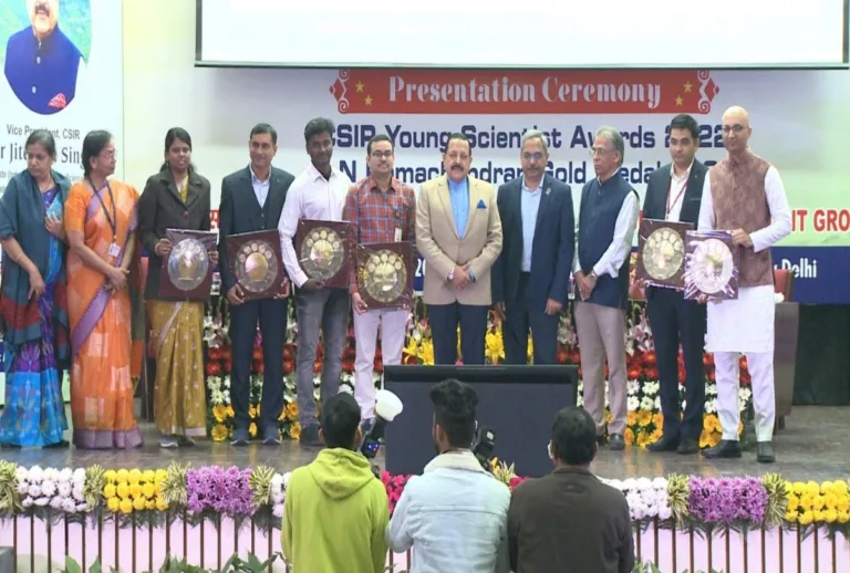 Union Minister Dr Jitendra Singh Presents CSIR Young Scientist Awards & GN Ramachandran Medal for 2022