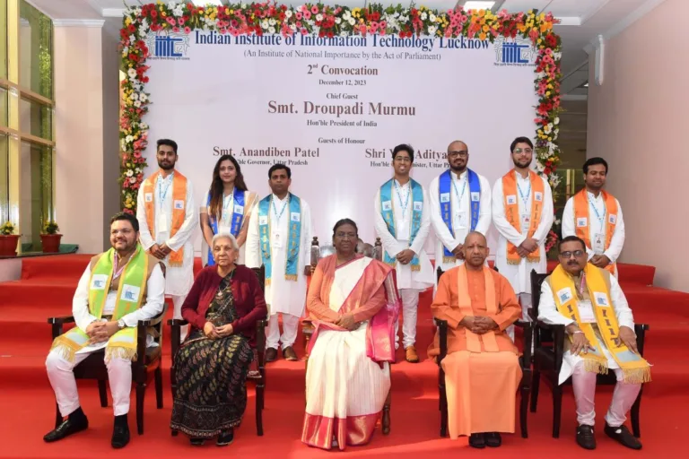 2nd Convocation of IIIT Lucknow: President Droupadi Murmu Emphasizes Role of AI in Development