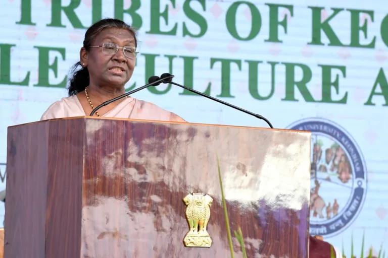 President Inaugurates National Seminar on Keonjhar Tribes: Emphasizes Inclusive Development and Cultural Preservation