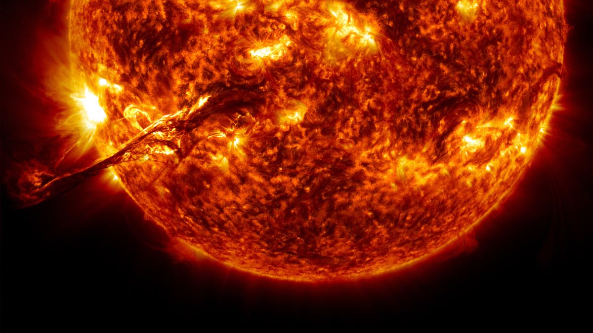 Why are there patches of ‘moss’ on the Sun?
