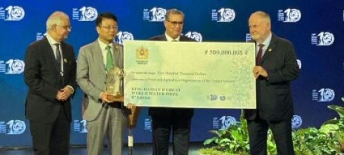 FAO Wins Prestigious King Hassan II of Morocco Great World Water Prize