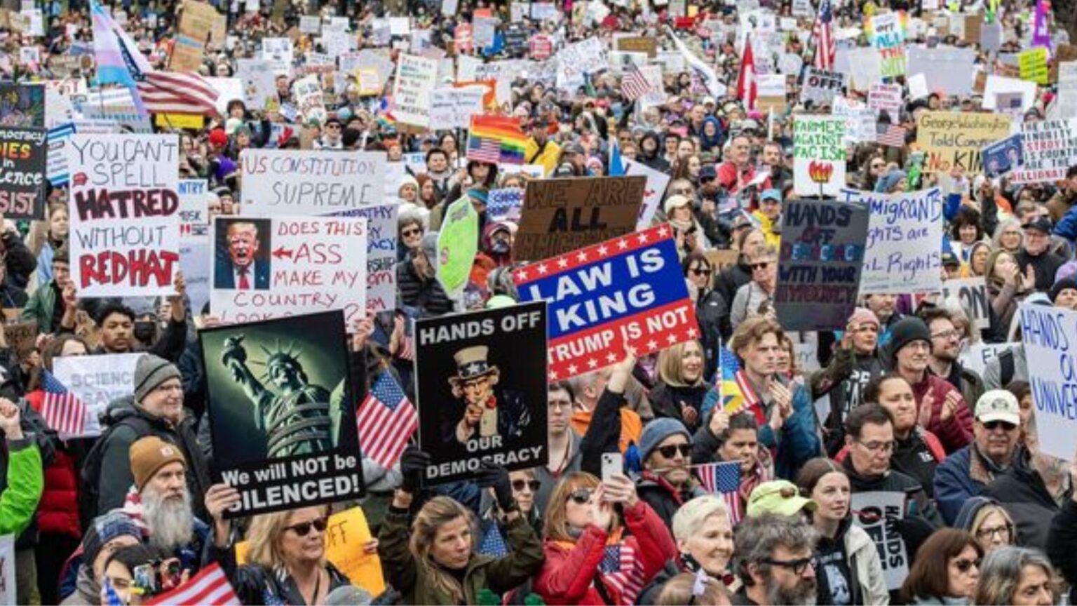 Policy Protest Mass Protests Erupt Across U.S. and Abroad Against President Trump’s ...