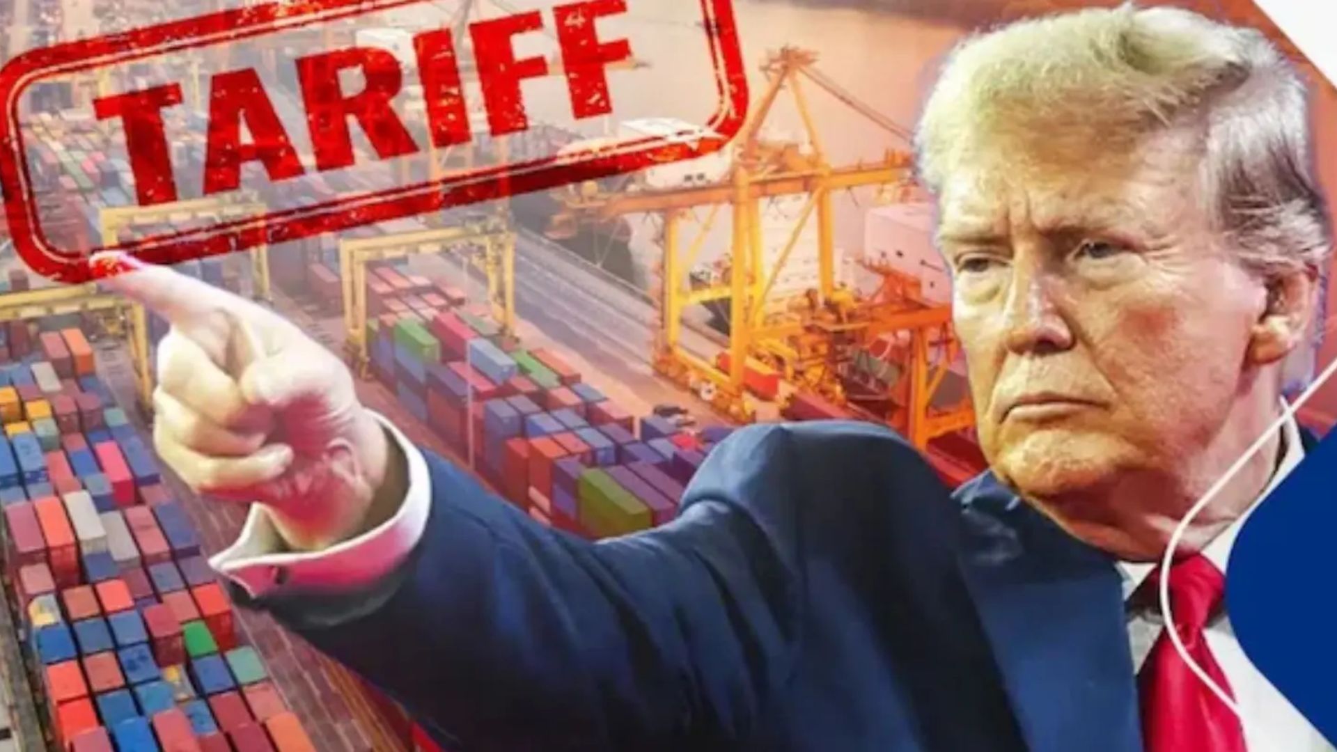 Trump tariff effect Sensex down over 300 points, Nifty near 23,200 after US President announces reciprocal tariffs