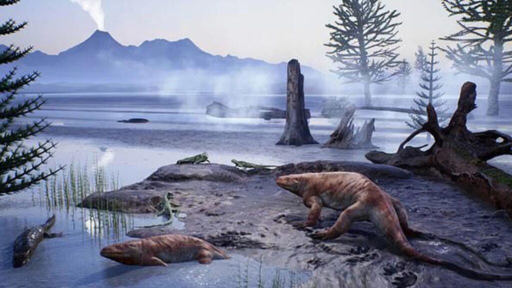 Ancient Australian Fossil Tracks Push Reptile Origins Back by 40 Million Years