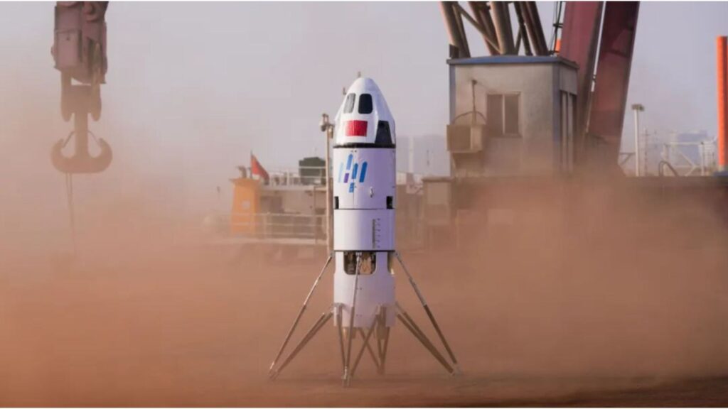 Chinese Startup Sepoch Successfully Conducts Vertical Liftoff and Splashdown Test for Reusable Rocket