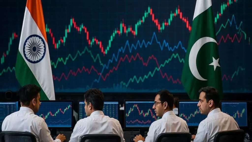 Indian Stock Market Ends Three-Week Winning Streak Amid Rising India-Pakistan Tensions