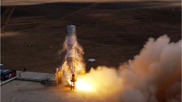 Landspace Conducts Breakthrough Static Fire Test for Reusable Zhuque-3 Rocket