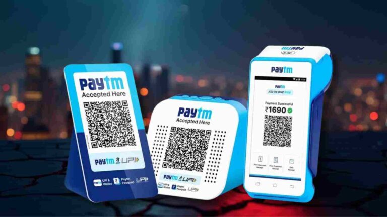 Paytm Shares Plunge 10% After Government Denies MDR on UPI Transactions