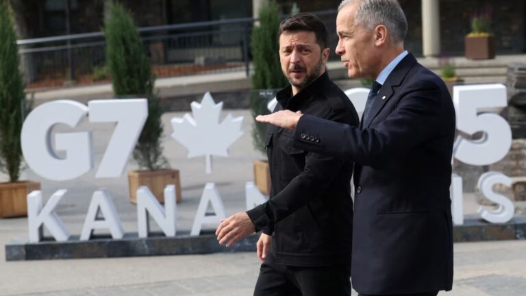 Zelenskiy Leaves G7 Summit With Canadian Support but No Joint Backing Amid U.S. Rift