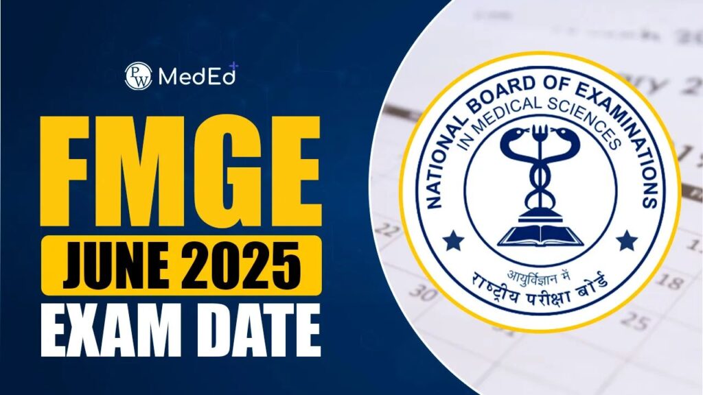 FMGE June 2025 Results Declared; Scorecards Available from August 21