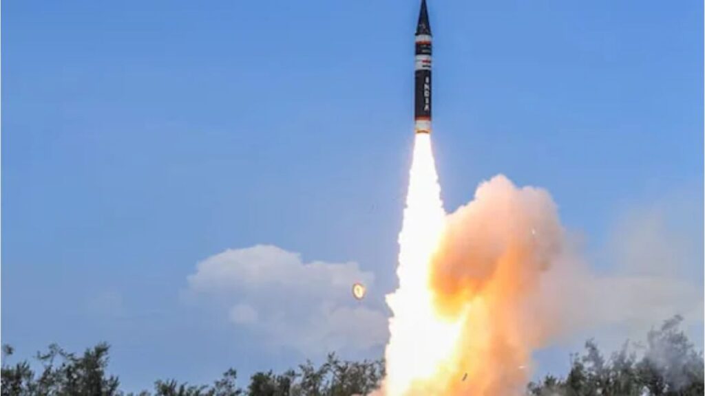India Successfully Test-Fires Agni-5 Ballistic Missile from Odisha