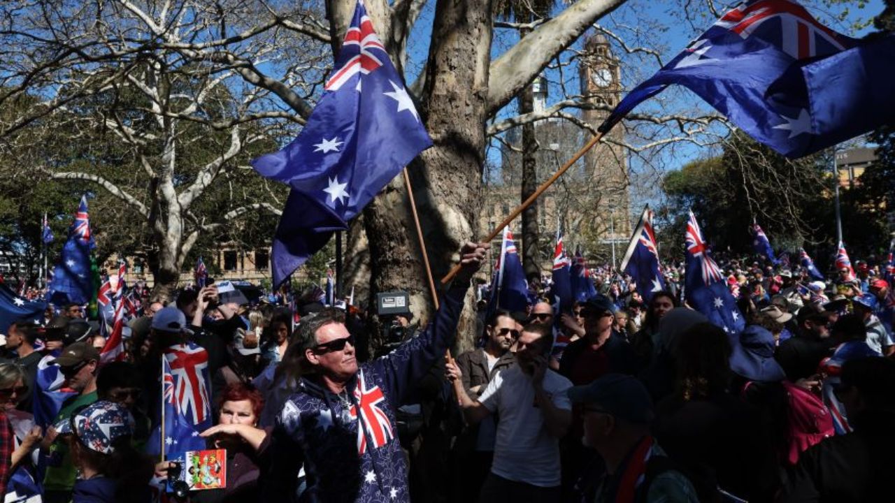 Thousands Join Anti-Immigration Protests Across Australia, Government Condemns Neo-Nazi Links