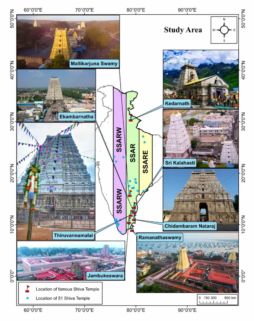 Ancient Wisdom Meets Modern Science – IIT Roorkee Study Finds Sacred Shiva Temple Alignment Based on Natural Resource Hotspots