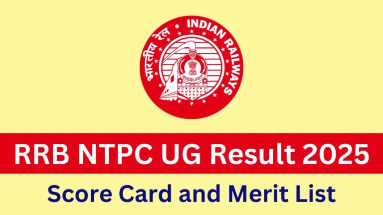 RRB NTPC Result 2025